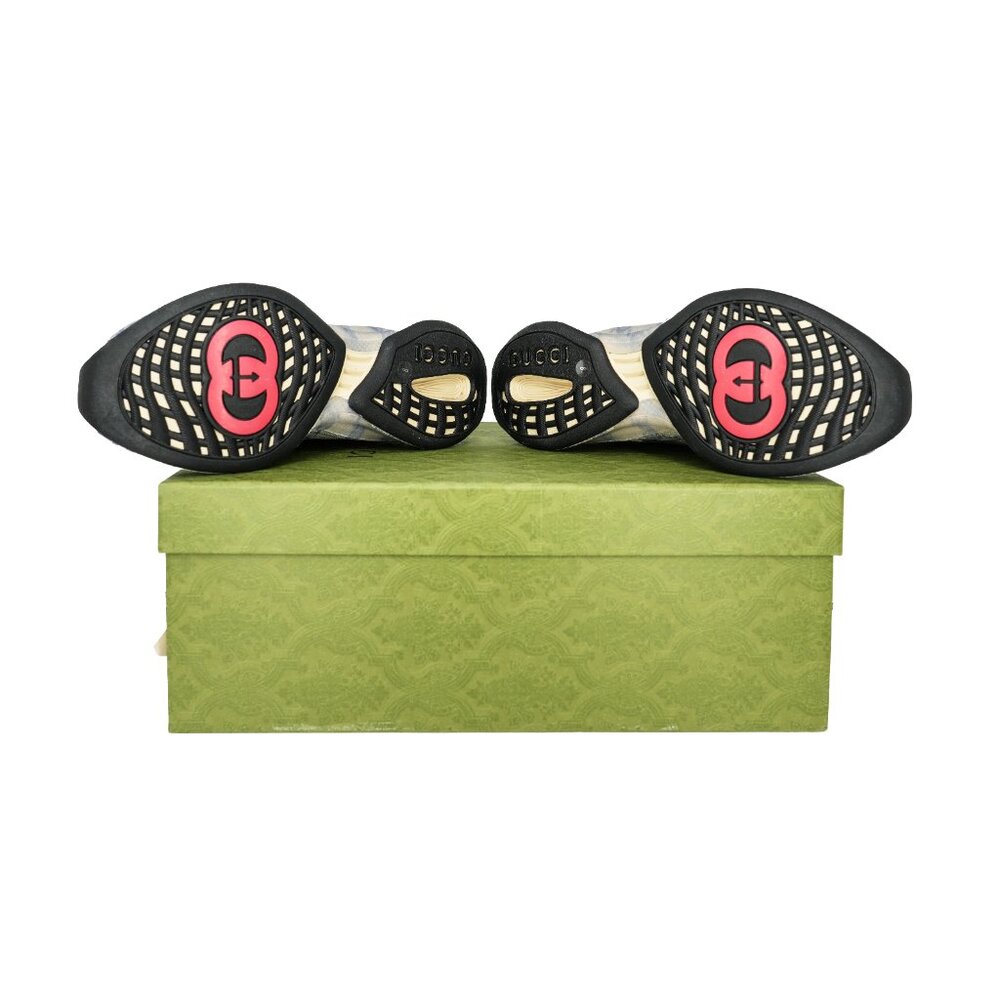 Gucci 721116 Men's GG Run Leather Sneakers - Picture 8 of 12